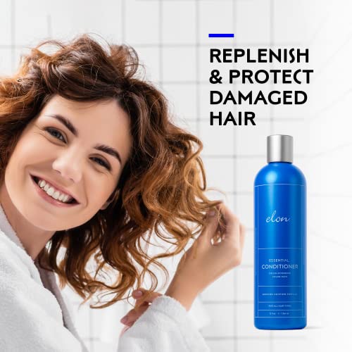 Moisturizing Hair Conditioner for Dry & Damaged Hair - Sulfate & Paraben Free, 12 oz