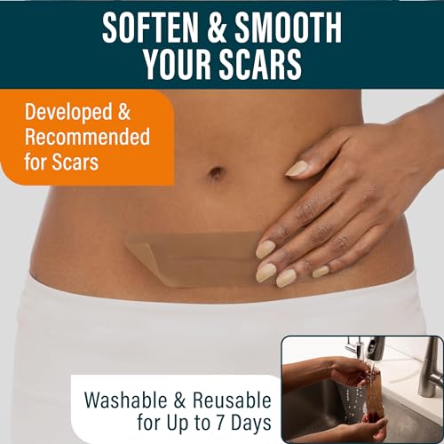 NUVADERMIS Silicone Scar Sheets & Scar Gel Kit for Post-Surgery & Acne Scars