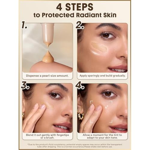 SHEGLAM Dew & Done Skin Tint with SPF20 Light-medium Coverage Foundation Evens Skin Tone-Butterscotch