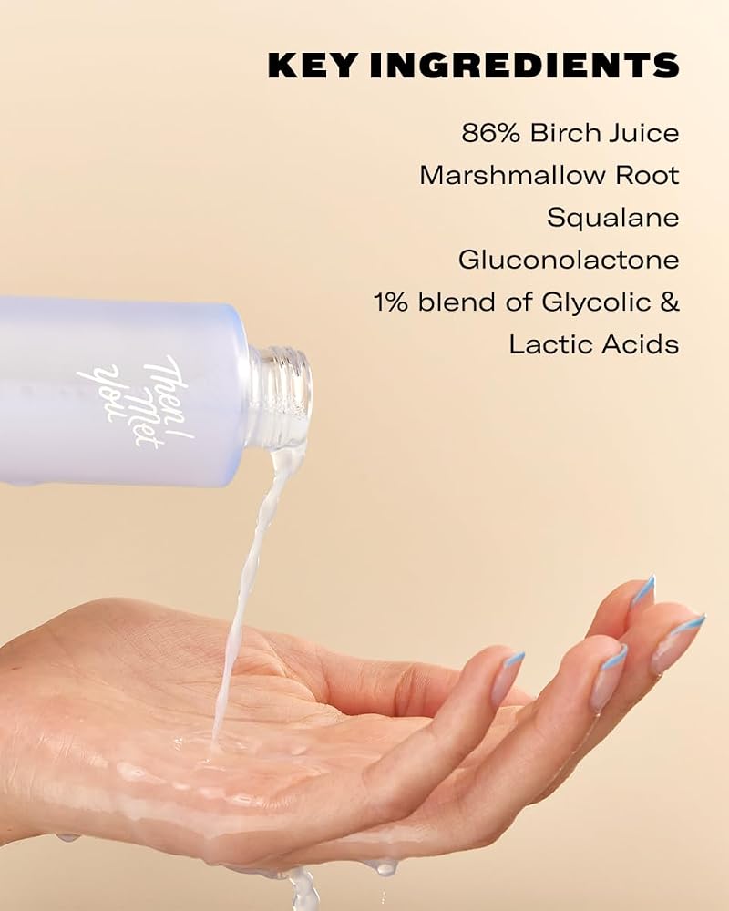 Then I Met You Birch Milk Refining Toner – Milky Hydrating Korean Skin Care