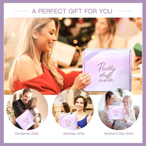 Lavender Spa Gift Basket for Women - 10-Piece Relaxation & Self-Care Set