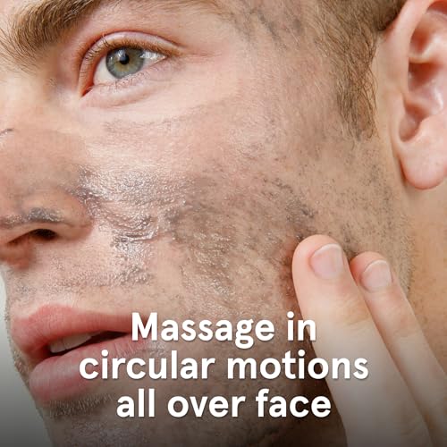 Lumin Charcoal Face Scrub for Men 1.01 Fl Oz (Pack of 2) Deep Detox Exfoliator