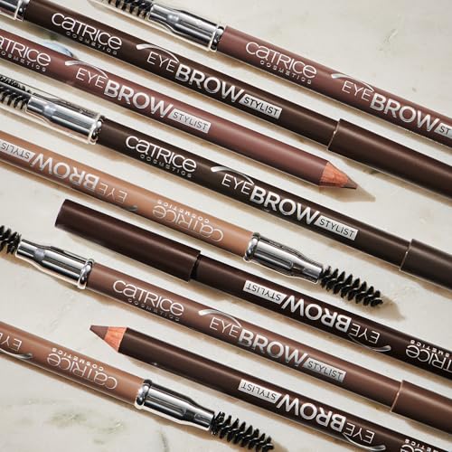 Catrice Stylist Eyebrow pencil With Brush Color 020 Date With Ash-ton 0.057 oz