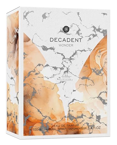Maison Alhambra Decadent Wonder Eau De Parfum Spray 100ml Spicy Wood Vanilla Floral Variation