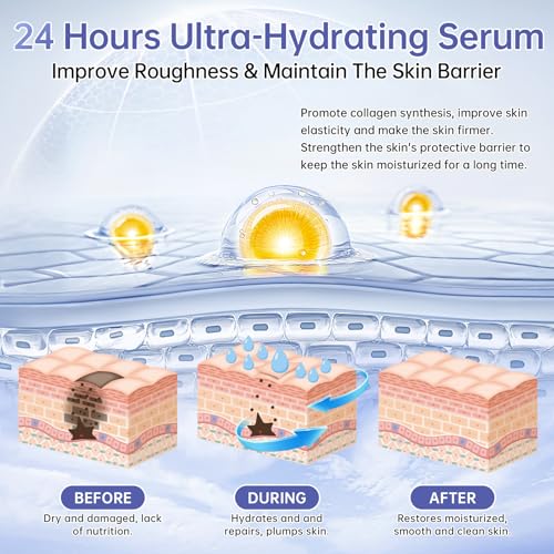 Hyaluronic Acid Serum Vials - Ultra-Hydrating Face Essence, 60 Pcs, Variation HA-2