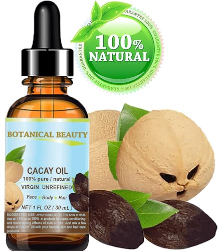 Cacay Oil - Pure Organic Face & Skin Moisturizer, Anti-Aging & Hair Oil, 1 Fl oz