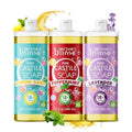Brittanie's Thyme Pure Castile Liquid Soap Variety, Lavender/Peppermint/Lemon, 32 oz Pack of 3 | For Hair & Body, Gentle and Pure, Made with Natural Luxurious Oils, Vegan & Gluten Free Non-GMO