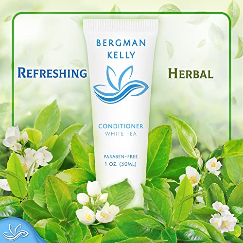 Mini Travel Shampoo & Conditioner Set - White Tea Scent 1 fl oz - 100 Pieces