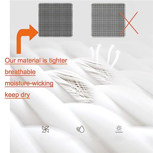 Massage Table Sheets,Massage Table Cover,Massage Linens, Massage Fitted Sheet, Massage Face Rest Cover with Hole, Sutiable for Beauty,Spa 55 * 95 in (White with Hole)