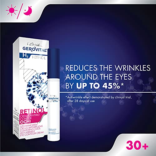 Gerovital Retinol Eye Cream for Wrinkle Prevention & Firming - 15ml