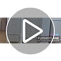 Furnnylane White 4-Panel Rattan Room Divider Short Screen, 47.2" H x 63" W, Foldable & Easy to Set Up