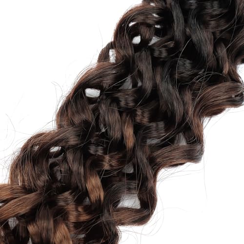 18 Inch Curly Crochet Hair for Black Women - 8 Packs, Boho Beach Wave