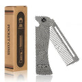 Metal Hair & Beard & Mustache Comb, Multifunctional Folding EDC Pocket Beard Comb With Bottle Opener - Anti-Static for Travel and Everyday Grooming Styling