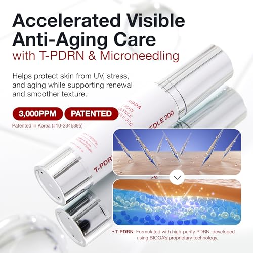 Teedle 300 PDRN Microneedling Serum for Pores & Fine Lines - Collagen Boost Night Care