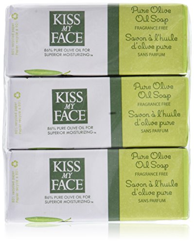 Olive Oil Bar Soap Pack of 6 - Pure, Moisturizing, Long-Lasting 8 OZ
