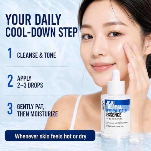 Jeju Thermal Water Hydrating Face Serum - Sensitive Skin, 1 fl oz