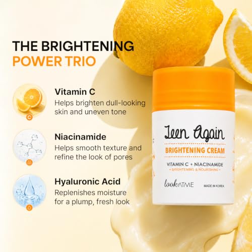 Vitamin C Brightening Face Cream - Dull Skin Repair & Hydration
