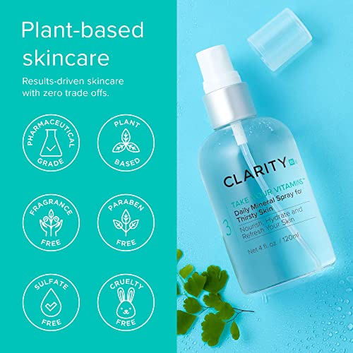 Mineral Spray for Dry Skin 1 Fl Oz Daily Hydrating Face & Body Mist - All Skin Types