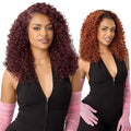 Outre Lace Front Wig 13x6 Frontal with Pre-Plucked Hairline - Dark Brown 2