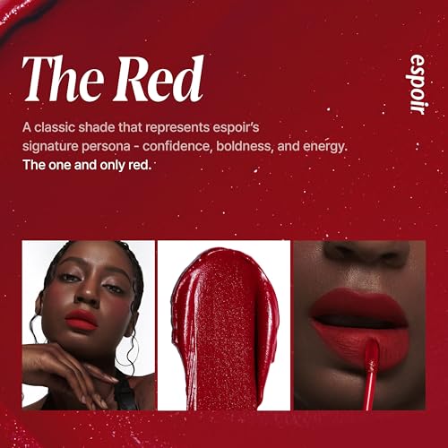 Long Lasting Red Lip Stain with Hydrating Hyaluronic Acid - Smooth, Precise Lip Tint