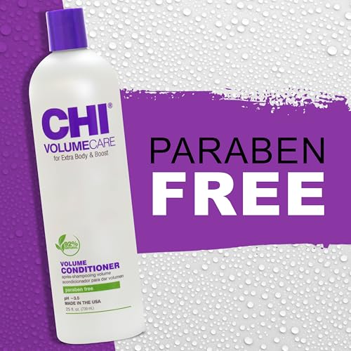 CHI VolumeCare Volumizing Conditioner 25 Fl Oz Pack of 1 - Moisturizing & Thickening