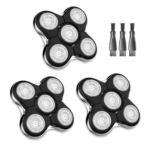 FUHKQE 3-Pack XR7000 Replacement Head for Remington Balder Pro Shaver
