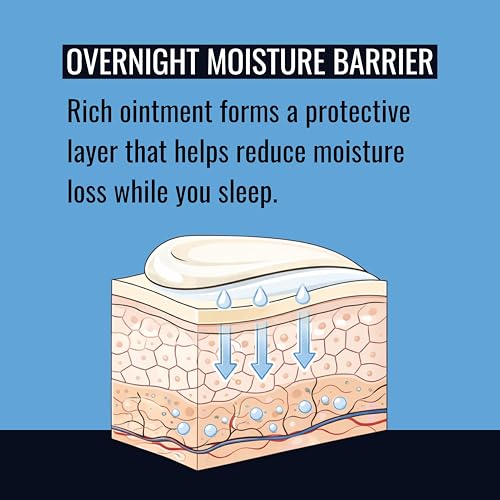 Nighttime Eyelid Moisturizer for Dry Skin - Preservative-Free Gel, 0.35 Oz