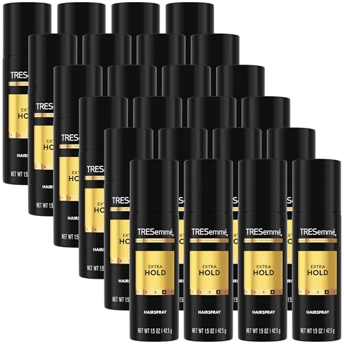 Travel Size Hairspray 24-Pack - Extra Hold, Frizz Control & Humidity Protection