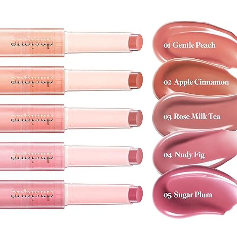 Dasique Melting Candy Balm (#04 Nudy Fig) | Glossy Balm | Moisturizing | For dry Lips | Vegan