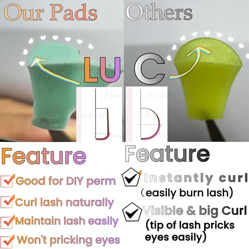 Lash Lift Shields LU Curl 10 Size Lifting Pad Rapid Eyelash Shield Shiny Perm Rods Make Eyes Natural Mint Green Perming Guards Curl Flexible Pads Extreme Rod 100 Use Elastic Lami Perming Roller