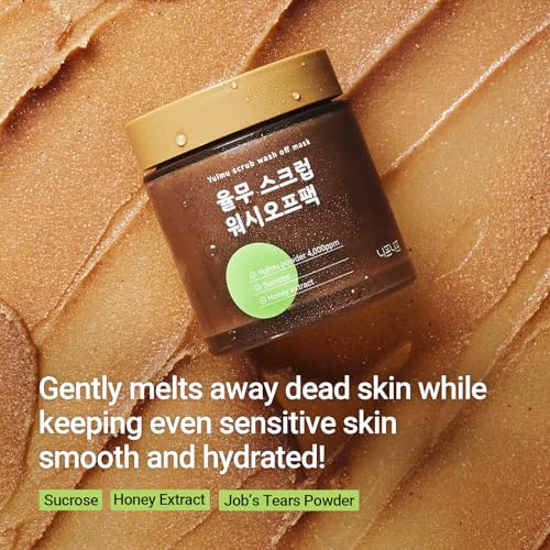 NEAF Yulmu Scrub Wash-Off Pack for Gentle Exfoliation & Hydration - All Skin Types