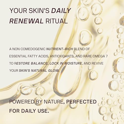 Dermaclara Daily Restorative Oil - Face Oil for Women & Men with Jojoba Oil, Hydrating and Anti Aging with Nourishing Superfoods, Overnight Moisture for Youthful Glow - 30 ml