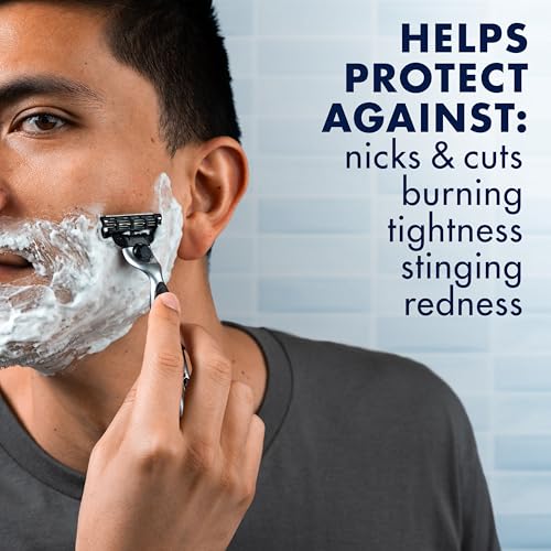 Gillette Series 3X Action Shave Gel, Moisturizing Twin Pack (7 Ounce Each)