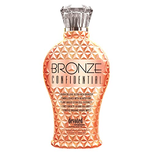 Devoted Creations Bronze Confidential Ultra Rich Dark Tanning Lotion 12.25 oz