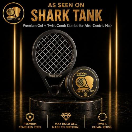 Unity Twist It Up Comb Gel for Black Men - Curl & Twist Styling Tool