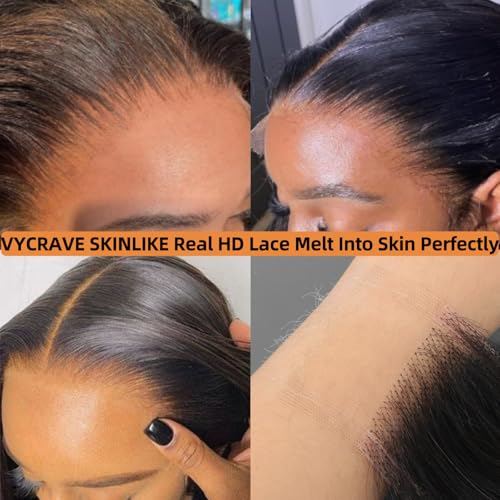 14 Inch 2x6 HD Lace Closure Body Wave Human Hair Virgin Remy Natural Black