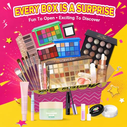 All-in-One Makeup Kit for Women - Full Face Cosmetic Set with Eyeshadow, Lipstick & Brushes