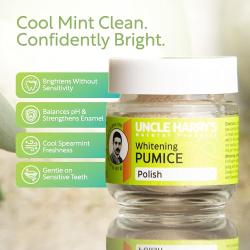 Natural Whitening Tooth Polish with Minty or Herbal Variations - 1.25 oz