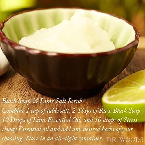 Liquid Black Soap for Face & Body - Natural Exfoliating Deep Cleanser, 32 Fl Oz, Pack of 3