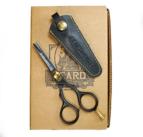 Premium Grooming Shears for Beards & Mustaches - Handcrafted Japanese Steel