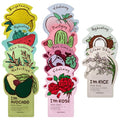 Hydrating & Soothing Face Sheet Masks 10 Pack - Korean Skincare