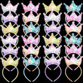 Kids LED Light Up Crown Headbands - Sequin Tiaras for Parties, Variation 24