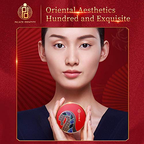 zeesea [Palace Identity Air Cushion BB Cream Moisturizing Foundation Waterproof Concealer Long Lasting Brighten Makeup Natural Cover (N03#Natural)