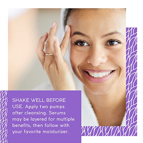 MyCHELLE Dermaceuticals Peptide+ Anti-Wrinkle Serum - Anti-Aging Serum with Peptides & Argan Plant Stem Cells to Help Restore Skin & Help Reduce the Appearance of Fine Lines and Wrinkles