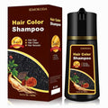 iemoKoda Dark Brown Plant-Based Hair Color Shampoo 3-in-1 for Grey Coverage
