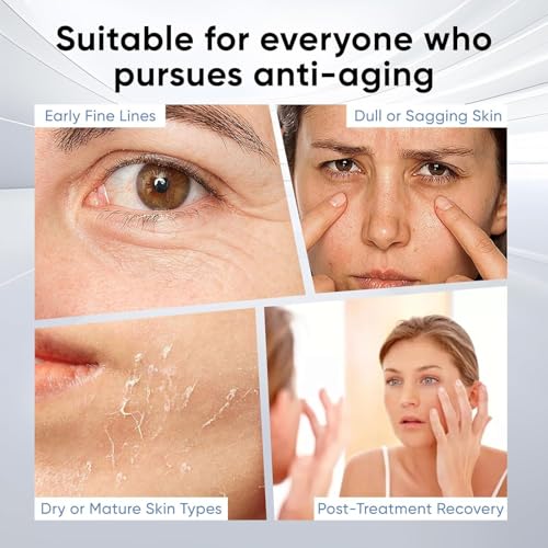 Noviqo Freeze Dried Collagen for Face,Anti-Wrinkle Nano-Silk Collagen System,Serum Skin Care for Face & Eye,At-Home-Hydrating
