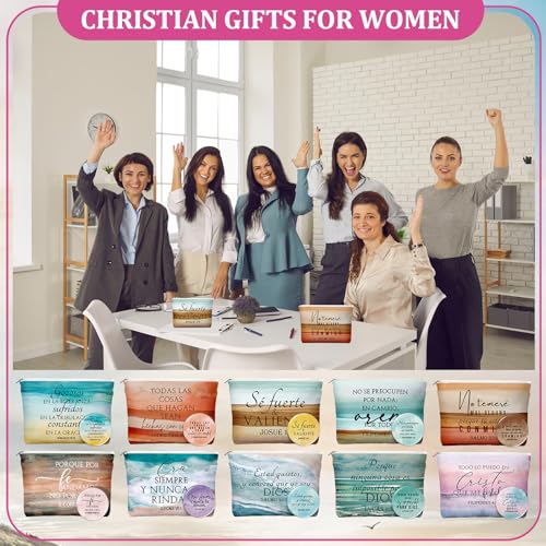 30-Piece Christian Gifts Set for Women - Bright Colors, Spanish Style