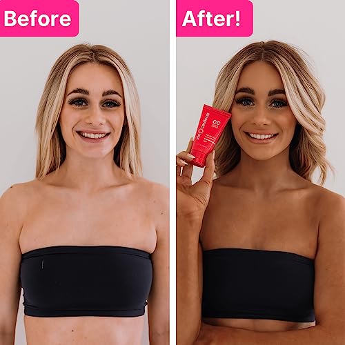 Dark Self Tanning Lotion for Face - Natural Sunless Tan with Coconut Scent - Long Lasting & Non-Clogging - 1.7 oz