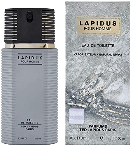 Ted Lapidus Men’s Eau De Toilette Spray 3.3 oz | Casual Fragrance