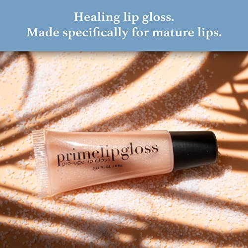 PrimePrometics PrimeLip Gloss for Mature Women - Hydrating, Plumping & Unscented Lip Shine